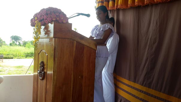 30. වැලිඔය ශ්‍රි සීලමිත්‍ර පාසල සඳහා නිළ ඇදුම් ප්‍රධානය